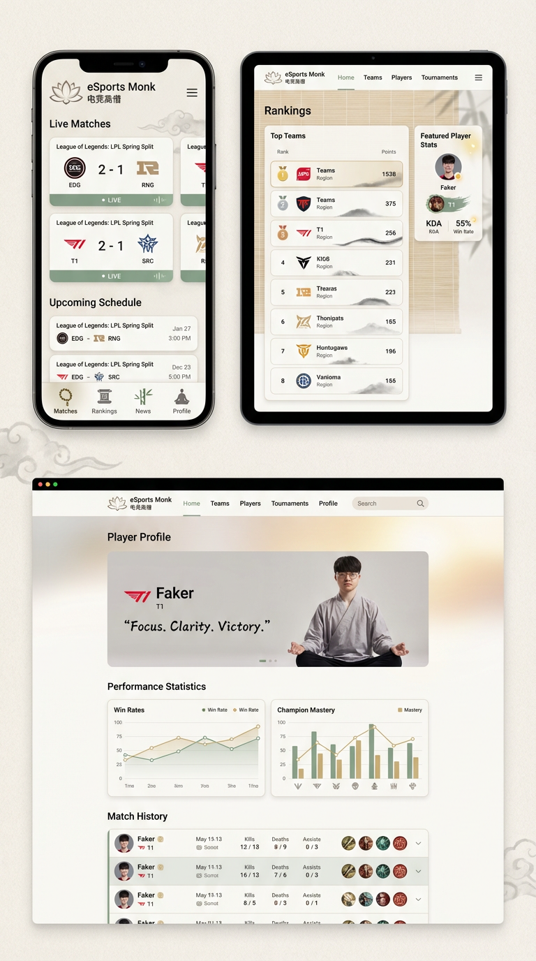 电竞高僧官网界面预览
